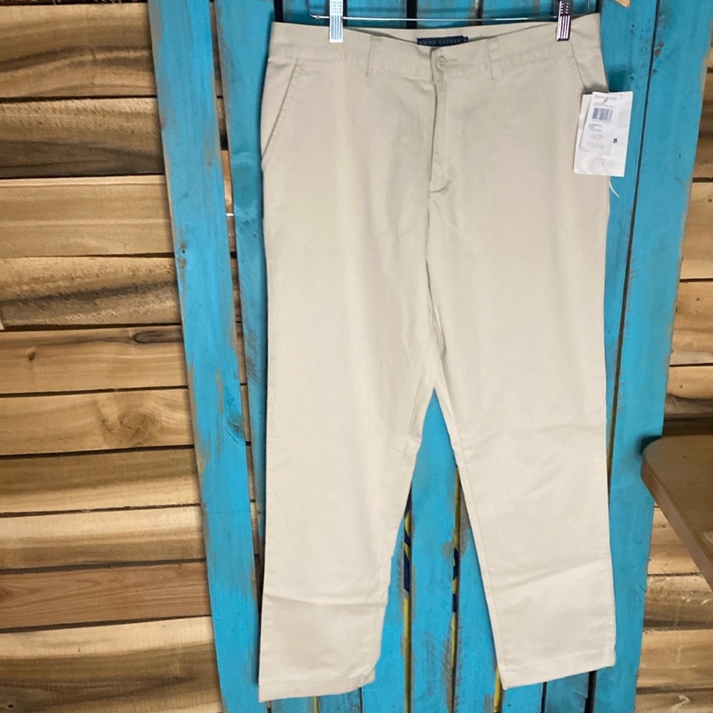 Polo by Ralph Lauren Women's Straight Leg Pants in Beige